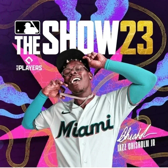 New Factory Sealed The Show 23 MLB Jazz Chisholm Jr. Miami PlayStation 5 PS5 - Picture 1 of 5